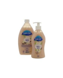SALOON JABON LIQUIDO (VAINILLA) 400+750ML 2PCS