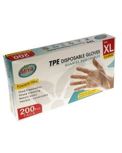 GUANTES DESECHABLES (XL) 200PZAS