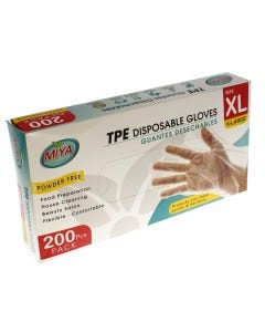 GUANTES DESECHABLES XL 200PZAS