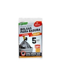 BOLSA D/BASURA 33GAL 5PZAS