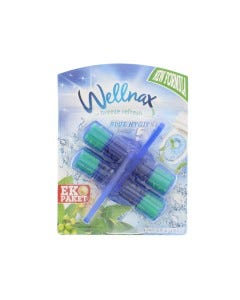 WELLNAX PASTILLA DESINF. P/INODORO AZUL 2 ECO 50G