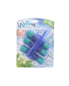 WELLNAX PASTILLA DESINF PINODORO AZUL 3 MEGA 50G