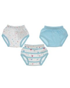 PANTY P BEBES NINAS 3PZAS SET 012M