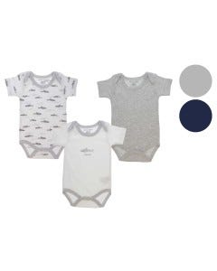 BODY P/ BEBES NINOS 3PZAS SET 0-12M