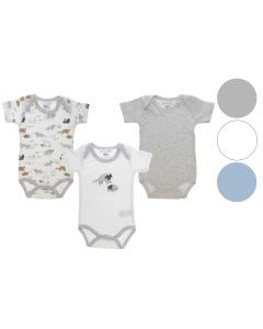 BODY P/ BEBES NINOS 3PZAS 0-12M