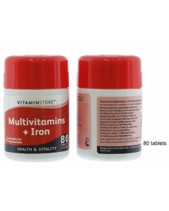 MULTIVITAMINA & HIERRO 80'S