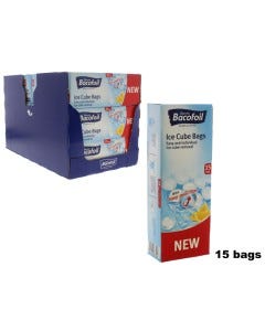 BOLSA P/19 CUBO D/HIELO 2.54CM 15PZS