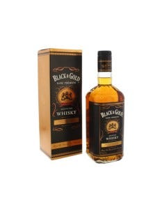 BLACK & GOLD WHISKY (WITH MONO-CARTON) 750ML