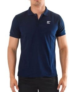 MENS POLO TSHIRT PIQUE NAVY L