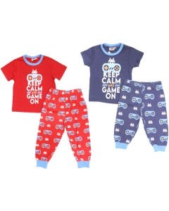 CONJ D/ PIJAMA PANTALON P/ NINOS 2-8