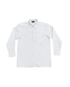CAMISA ESCOLAR P/NINOS M/L 10-20