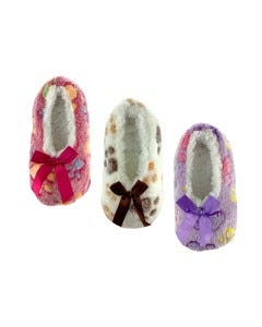 PANTUFLAS P/ NIÑA (S/M-LXL)