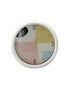 RELOJ DE PARED 33.5X33.5X4.5CM