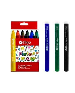 MARCADOR JUMBO 6PZAS