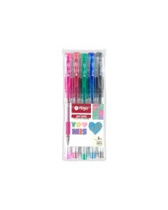 BOLIGRAFO DE COLORES 5PZAS