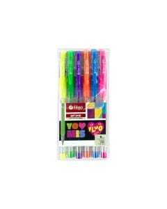 BOLIGRAFO GEL 6PZAS