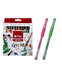 BOLIGRAFO GEL POP 12PZAS