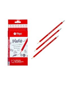 LAPIZ HB 12PZAS 18CM