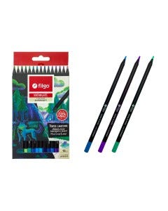 LAPICES DE COLORES 15PZAS