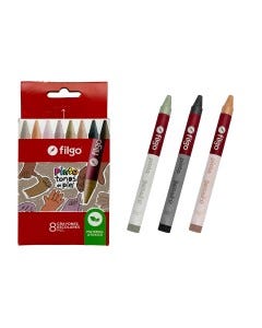 CRAYONES DE CERA 8PZAS