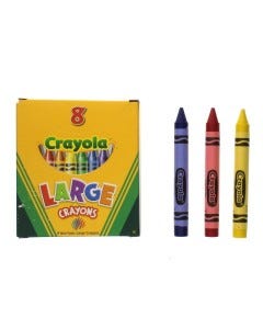 CRAYONES P/COLOREAR 8PZAS