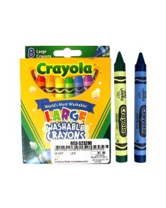 CRAYONES LAVABLES ULTRA LIMPIOS 8 PZS