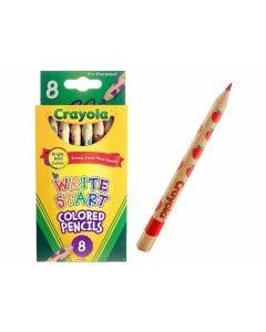 LAPICES P/COLOREAR WRITE START 8PZAS