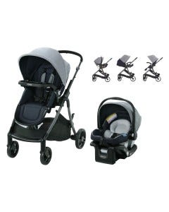 COCHE C CARGADOR P BEBE 2PZAS
