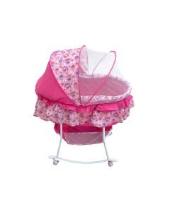 CUNA MECEDORA P/ BEBE 84X50.5X78CM