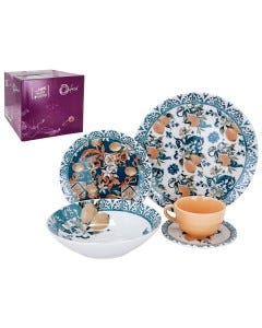 JUEGO DE VAJILLA  (SICILIANO) 20PZAS
