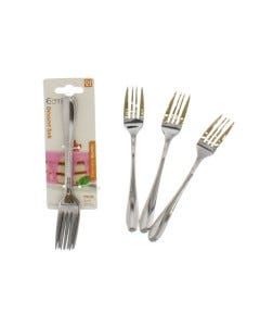 TENEDOR 3PZAS 15.5CM
