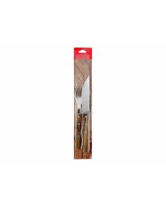 CUCHILLO  TENEDOR 2PZAS