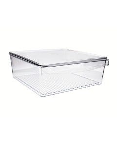 RECIPIENTE P/ REFRIGERADOR C/TAPA 30X30.5X10.5CM