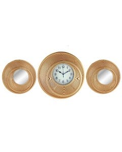 ESPEJO + RELOJ 3 PCS