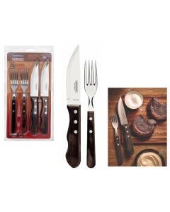 UTENSILIOS P/ BBQ 4PZAS