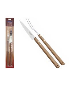 UTENSILIOS P/ BBQ 2PZAS