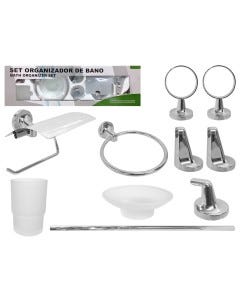 ACCESORIOS P/BAÑO 6PZAS