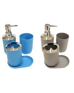 ACCESORIOS P/BANO SET 4 PZAS.