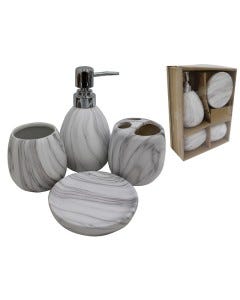ACCESORIOS P/ BAÑO 4PZAS