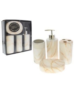 ACCESORIOS P/BAÑO SET 4 PZAS