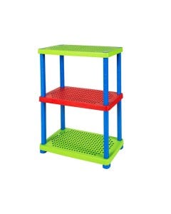ESTANTERIA 3 NIVELES 125X44.6X35.8CM
