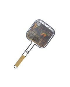 PARRILLA P/ BBQ (HAMBURGUESA) 49.5X21.5X2CM