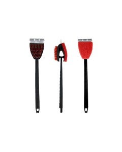 CEPILLO D/ LIMPIEZA P/ BBQ 45.5CM