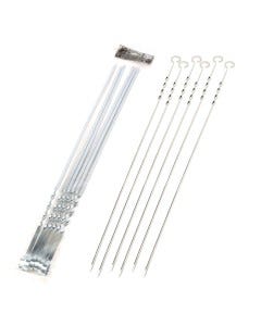 PINCHOS P/ BBQ 6PZAS 60X0.7CM
