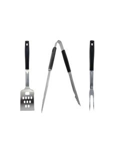 UTENSILIO P/BBQ 3 PCS 45 CM