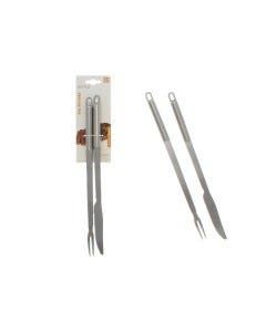 UTENSILIOS P/ BBQ 2 PCS