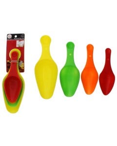 CUCHARAS P/MEDIR 4PZAS 28X9X6CM
