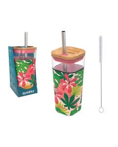 VASO C/CARRIZO 540ML