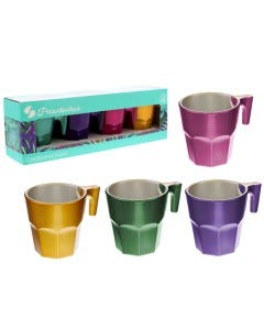 TAZA (CASA BLANCA) 4 PCS 70CC