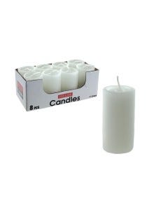 VELAS 8PZAS 12.3X6.5X5.5CM